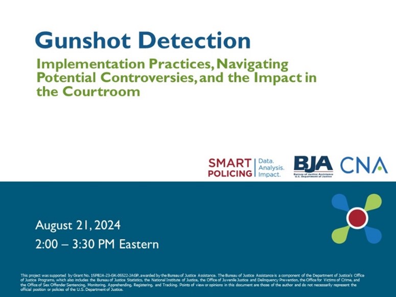 Gunshot Detection Implementation Practices